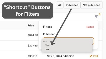 Filament Table Filters as "Shortcut" Buttons on Top