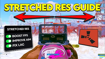 Rust Stretched Resolution 2025 (NVIDIA, AMD, PVP, Gameplay, Settings & Black Bars)