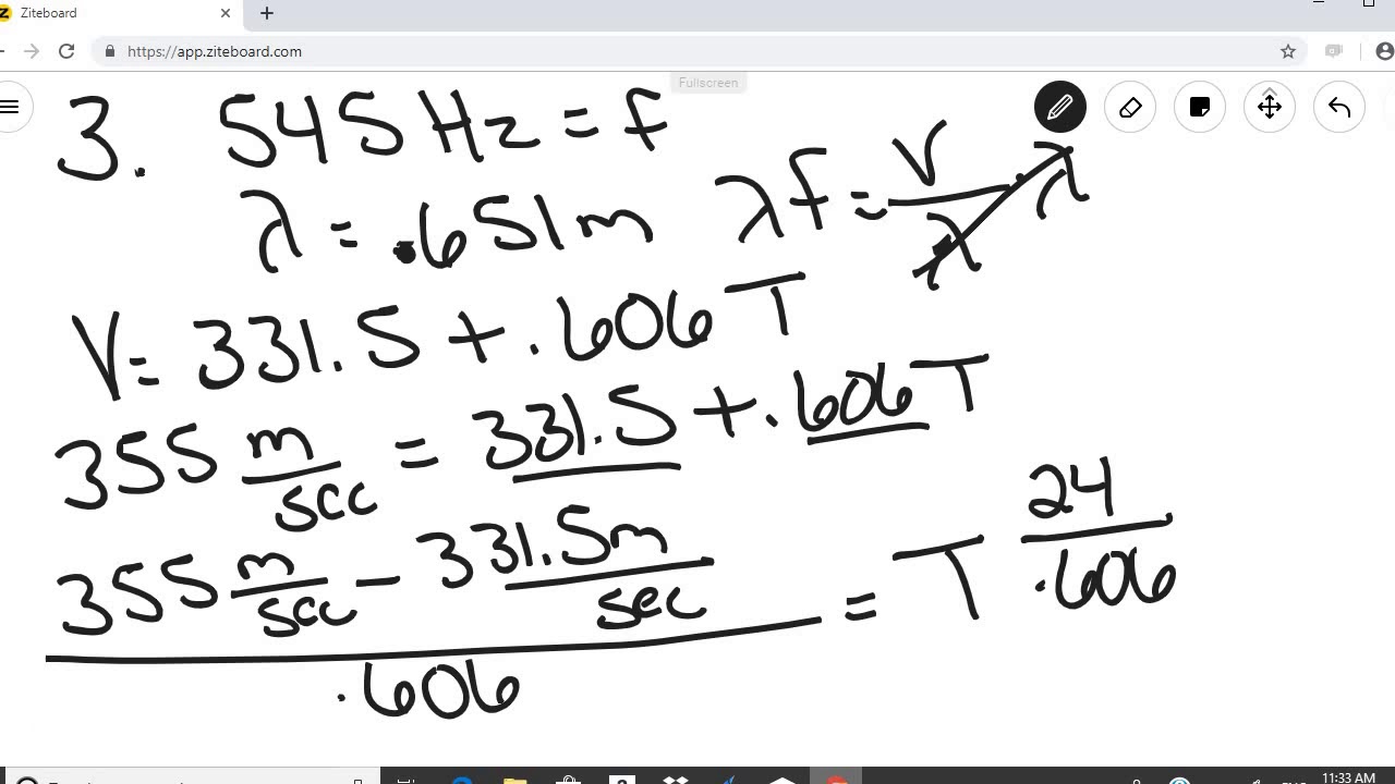 Physics Chapter 11 Practice Problems - YouTube