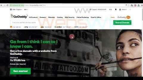 How to setup domain on ipage domain purchased from godaddy