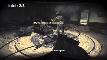 MW3 All Hidden Intel Locations "Return To Sender"