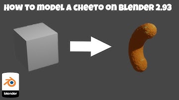 How to make a Cheese puff on blender 2.93