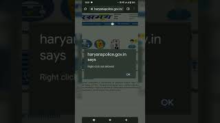 How to download haryana police verification certificate #shorts