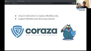 OWASP Coraza: Open Source WAF for Cloud Native Service Mesh - Zufar Dhiyaulhaq