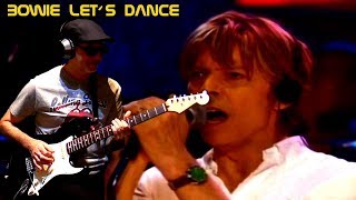 Let´s  dance Live subtitulada David Bowie & RollingBilbao guitar cover HD