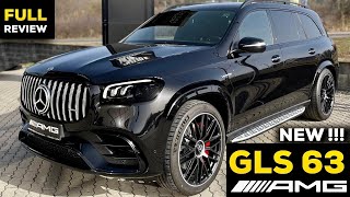 2021 MERCEDES AMG GLS 63 SUV NEW Full In-Depth Review BRUTAL Sound Exterior Interior 4MATIC+