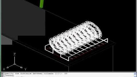 Free AutoCAD Tutorial - AutoLisp to build a 3D Show House 6/18 - for AutoCAD all Version