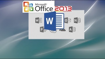 Word 2013 Tutorial - Part 1 for Professionals and Students