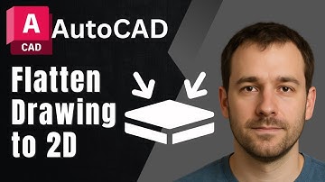 AutoCAD: How to Flatten a Drawing (2025 Tutorial)