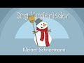 Kleiner Schneemann - Weihnachtslieder zum Mitsingen | Winterlieder | Sing Kinderlieder & EMMALU
