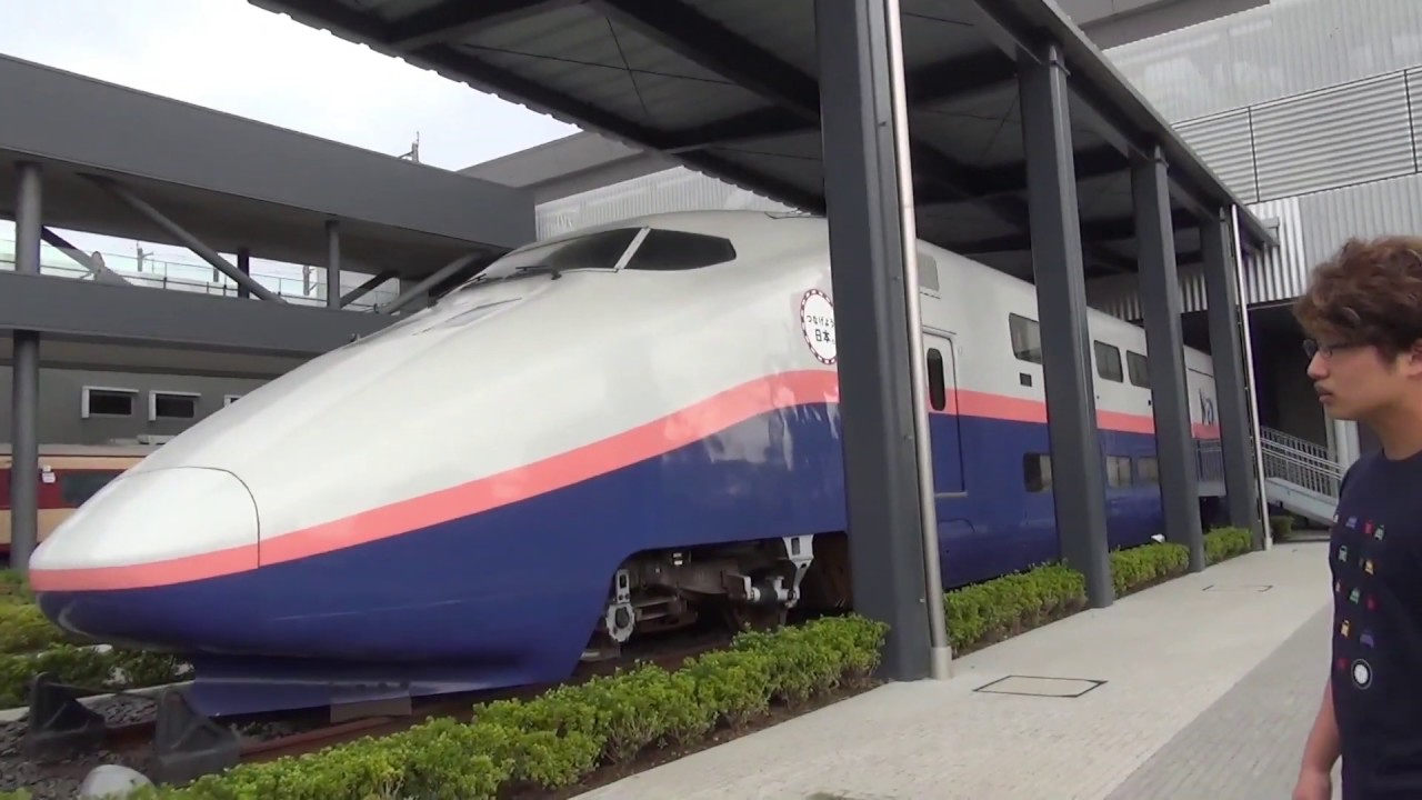 日本最大？の電車 上越新幹線E1系 MAX 唯一解体されず残った先頭