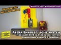 Alexa Enabled Light Switch (DIY Home Automation, NodeMCU, ESP8266, IoT, Arduino, 3D Printing)