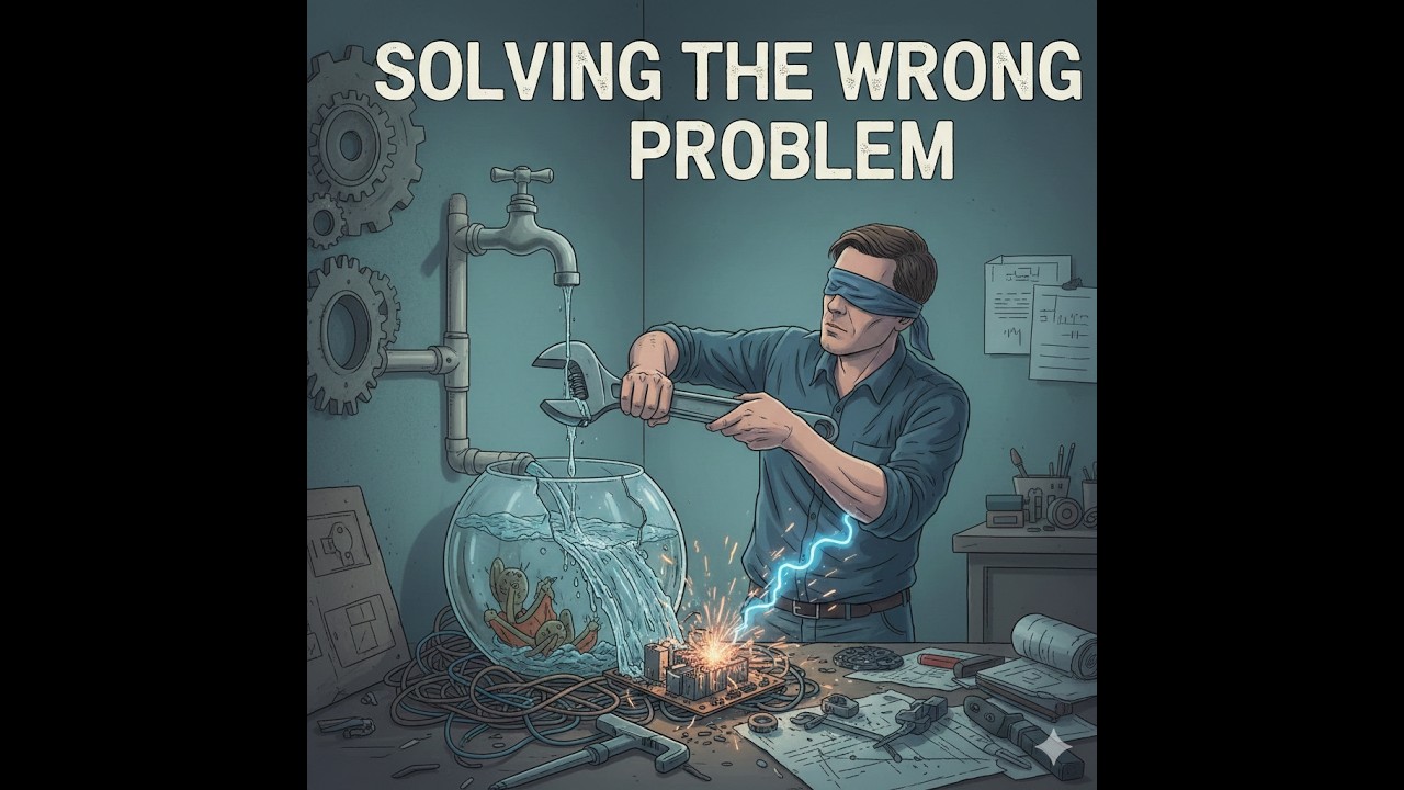 Solving the Wrong Problem - YouTube