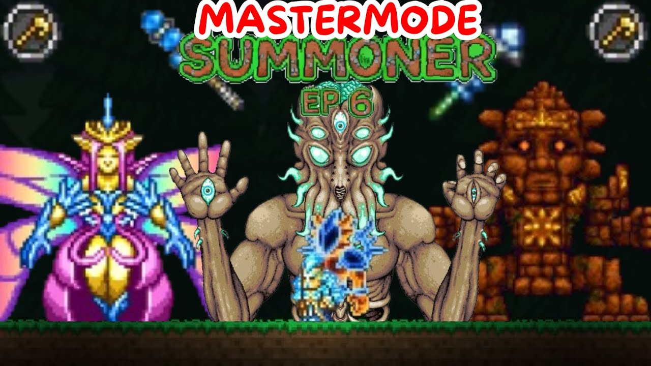 O Fim de Walter Black! Terraria só de Summoner 