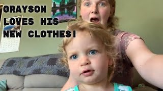 Carters Clothing Haul —Grayson’s 24 Month Wardrobe 2020— So CUTE!