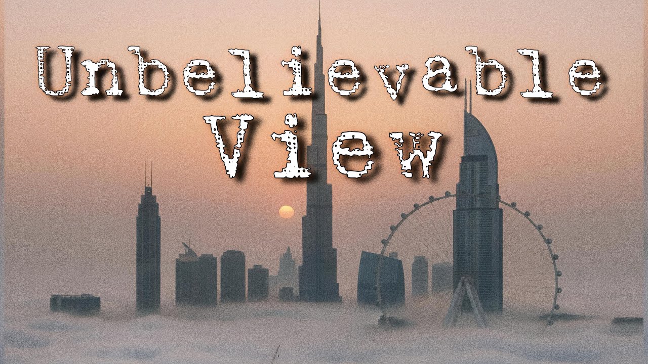 Sky Above Luxury Below | Welcome to Dubai | @bsinghbipin 