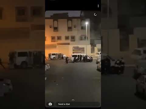مداهمة مطلوبين أمنيين في جدة حي الربوة اللهم احفظ السعودية