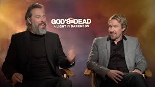 John Corbett & David A. R. White Talk Forgiveness In GOD'S NOT DEAD: A LIGHT IN DARKNESS