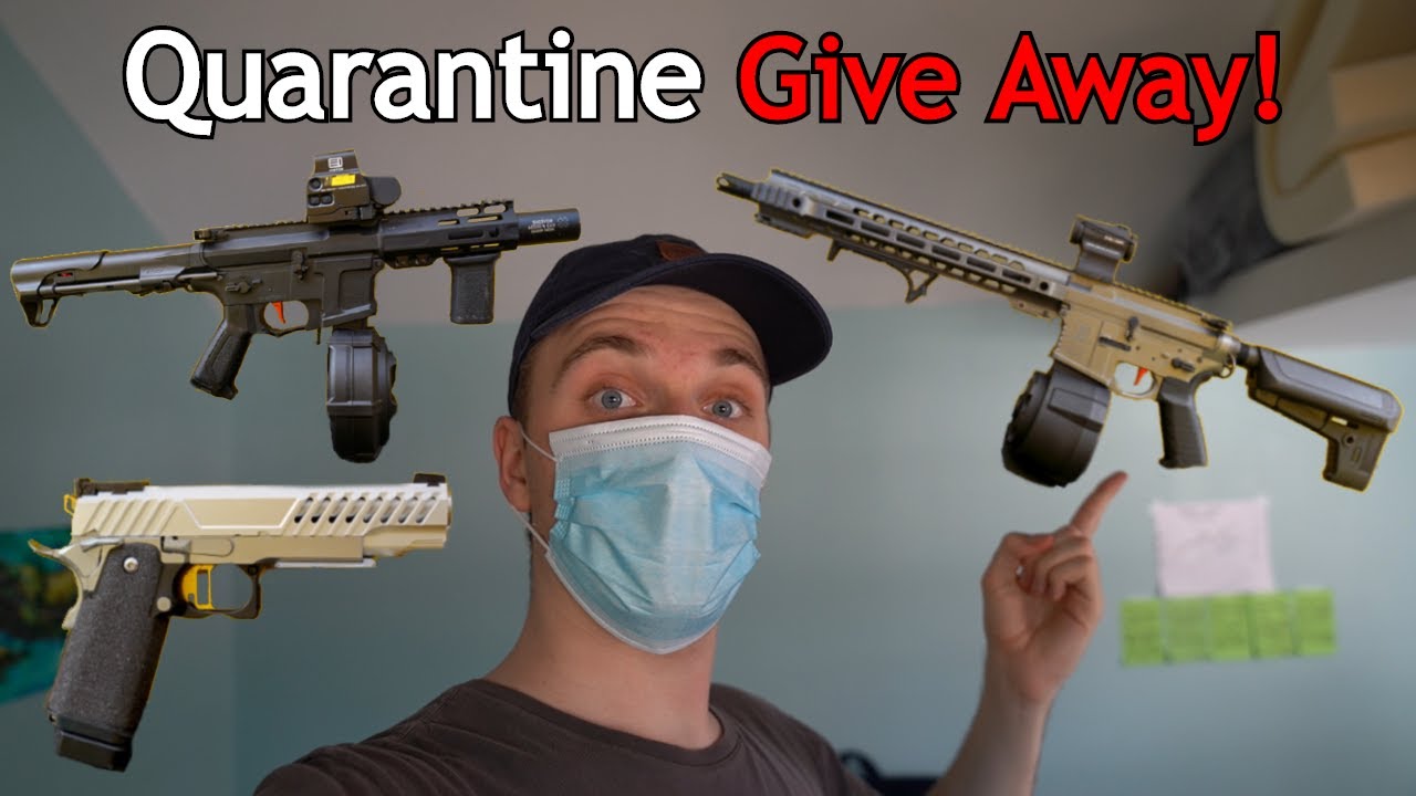 I'm Giving Away my CRAZY Airsoft Collection!