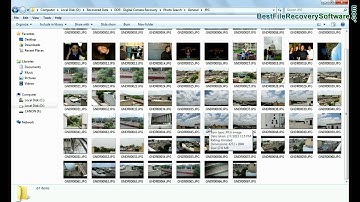 Understand how to recover lost data from DSLR camera storage media