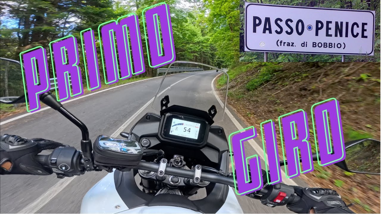 Passo Penice & Piccolo Stelvio in moto  Transalp 750  #video 21