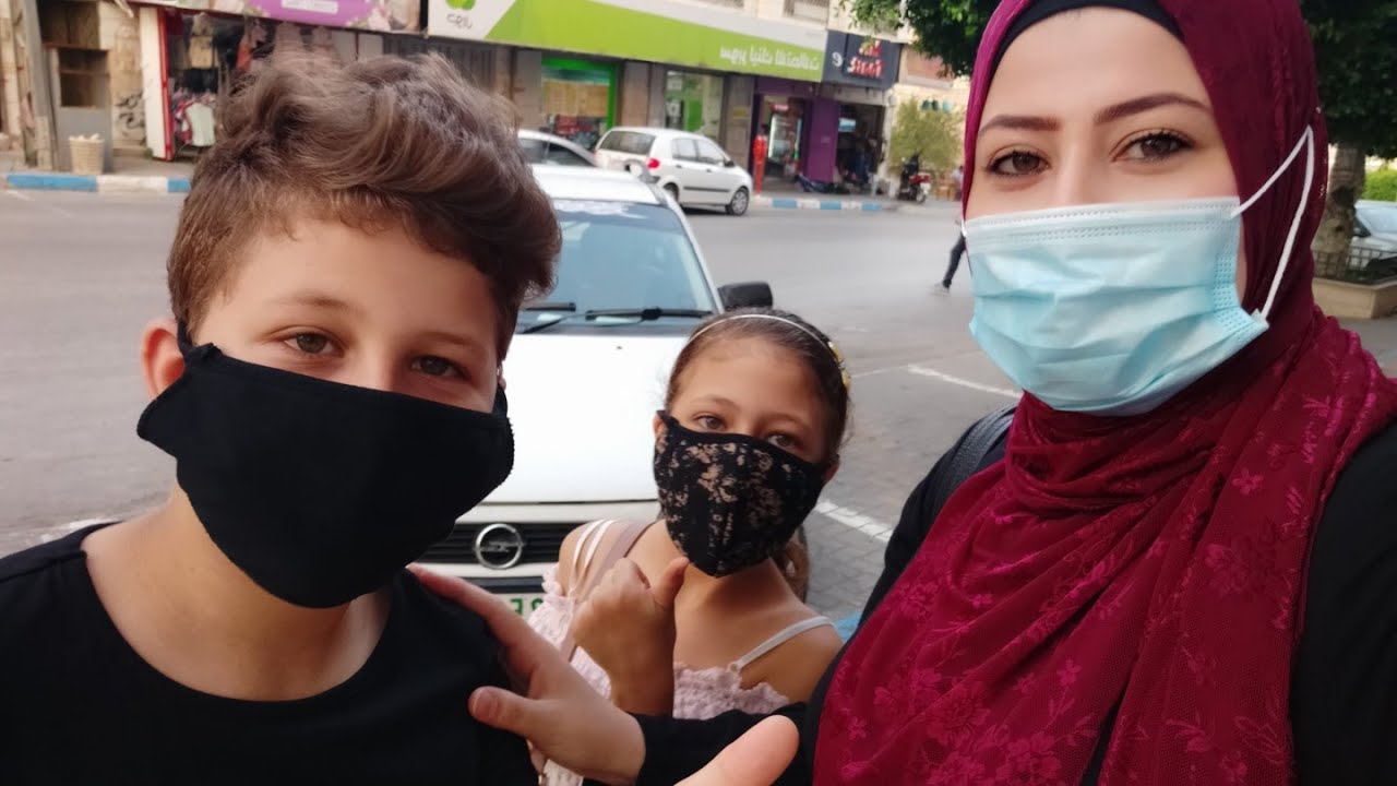 من اجواء العيد  في مدينة طولكرم