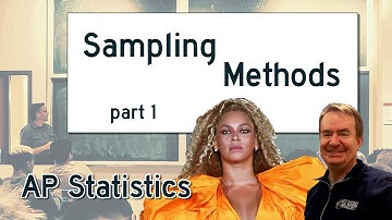 Does Beyonce Write Her Own Lyrics? Part 1 | Sampling Methods - AP Stats/PoS 4.1