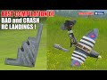 BEST COMPILATION of BAD (and CRASH) RC LANDINGS #1