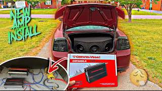 Cerwin Vega CVP 2400 Watt 4 Channel Amp Install
