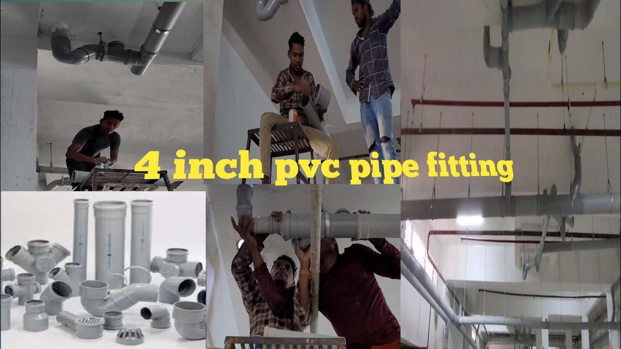 Never make this mistake With Swr 4inch te,p trap,45, pvc pipes fitting ...