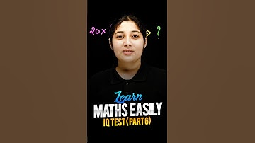 Learn Maths Easily 😍 - Maths IQ Test (Part 6) #maths #ytshorts #magnetbrains