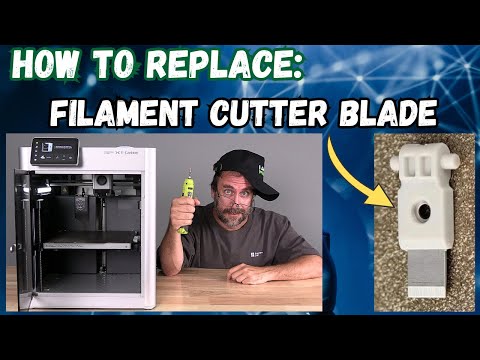 Replace: Bambu Lab "X1C" Filament Cutter Blade