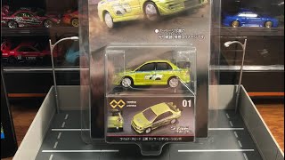Tomica Unlimited Fast and Furious Brian’s Mitsubishi Lancer Evolution VII Unboxing and Review