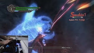 Devil May Cry 4 Mission 20 (Keyboard show, Dante must die, All cutscenes included)