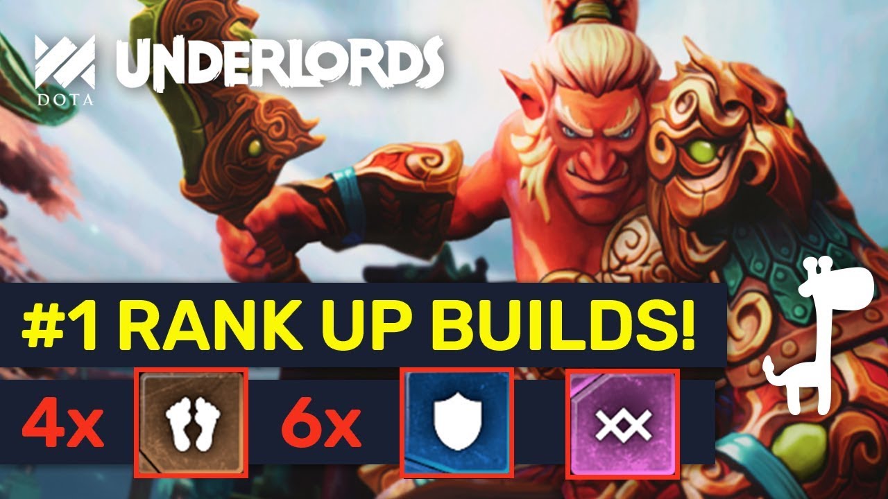 BEST RANK UP BUILDS! 4 Trolls Berserkers Are Back! | Dota Underlords