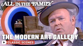 Archie's Chair Is In A Modern Art Exhibit?! (ft. Carroll O'Connor) | All In The Family