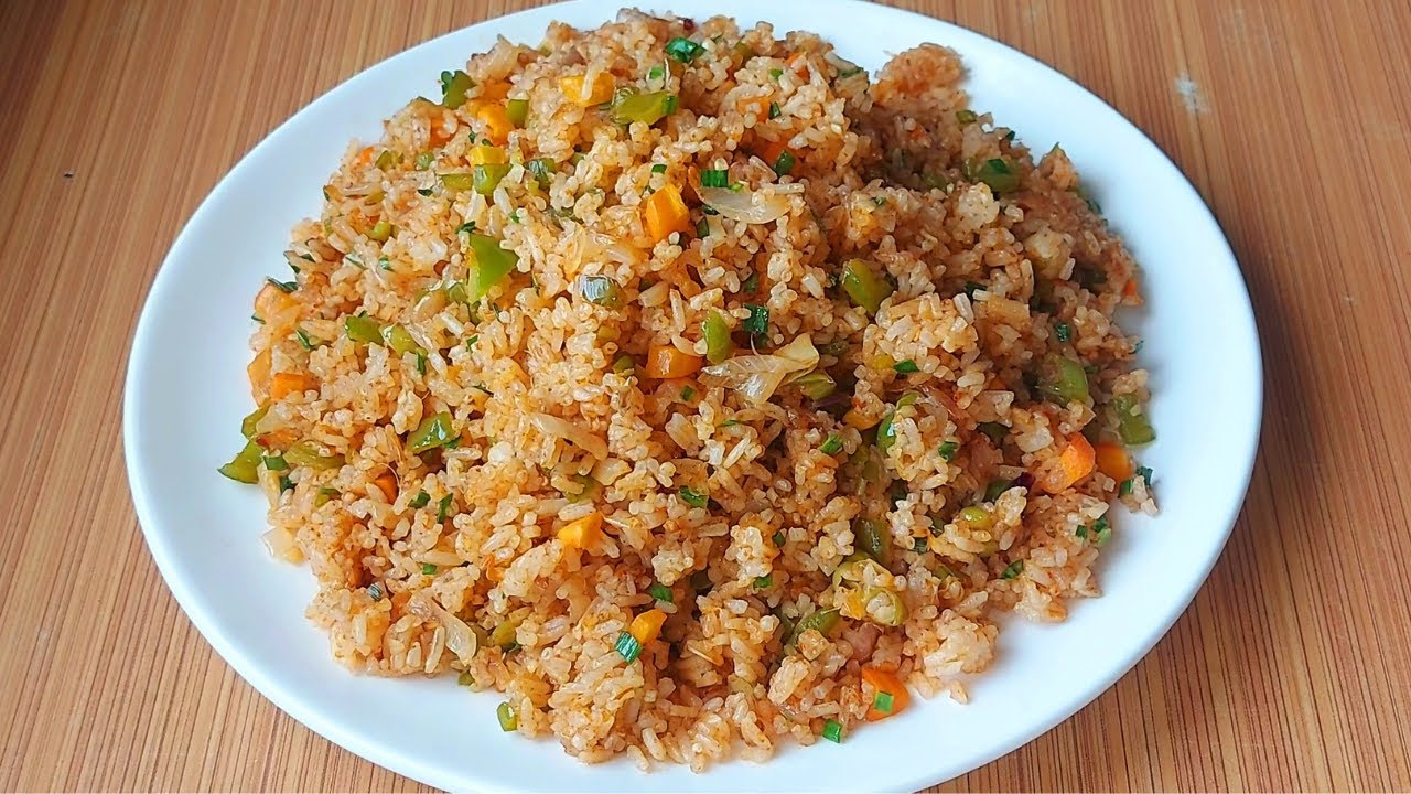 Chili Garlic Fried rice (Ready in 10 minutes) YouTube