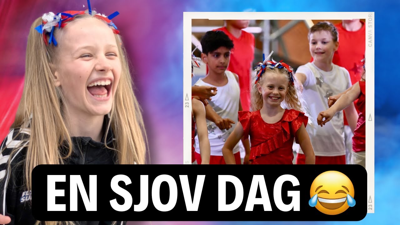 VI TOG MED FLYING SUPERKIDS JUNIOR TIL SHOW! 🤩