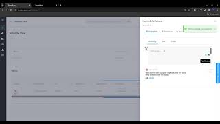 How to add notes and task files