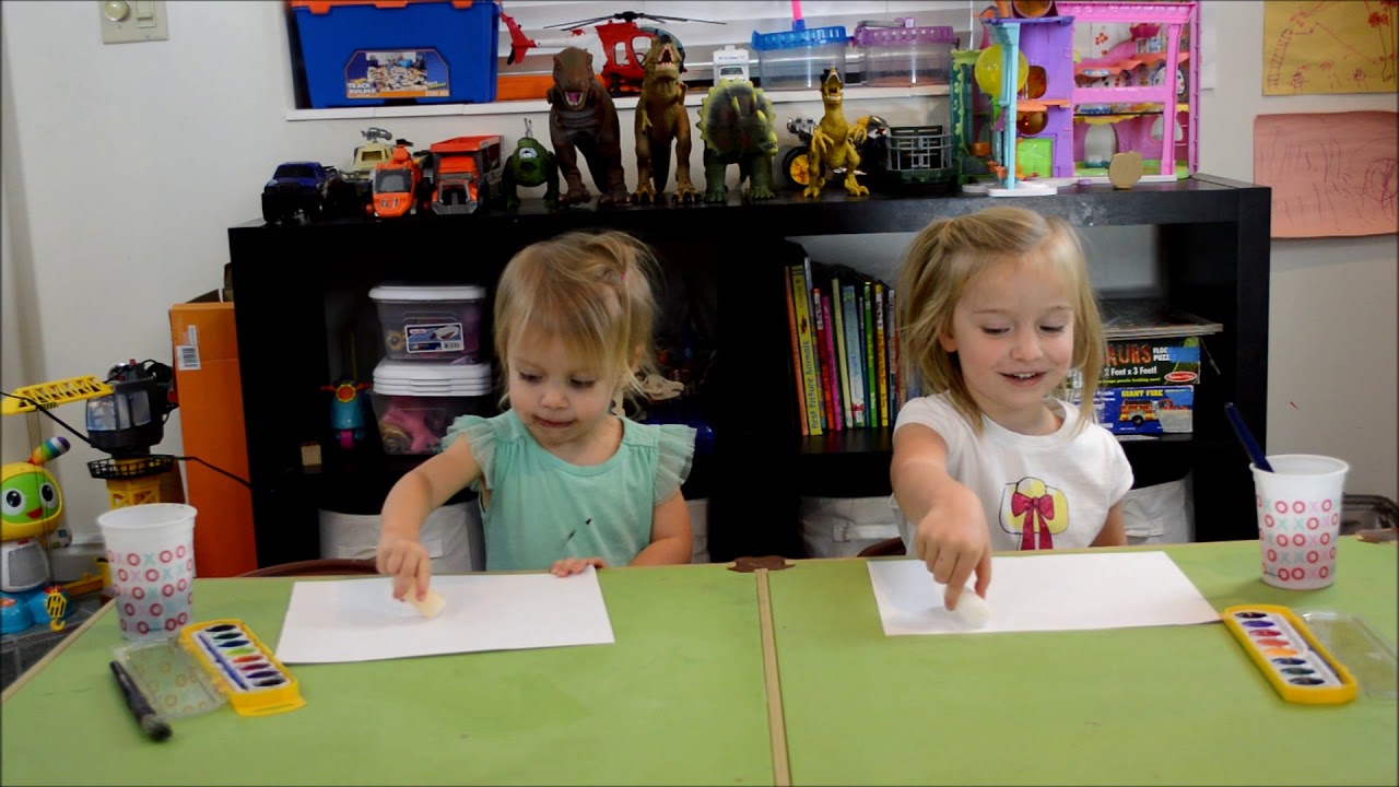 surprise painting YouTube