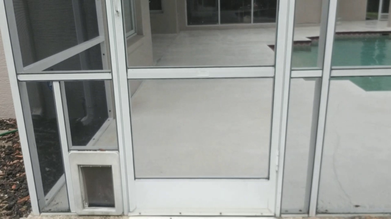 After video pool cage wash in Odessa fl