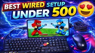 Playing Minecraft With Keyboard And Mouse In Mobile!