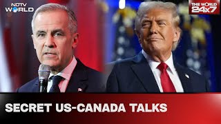 Secret US-Canada Talks On Trade And Defence