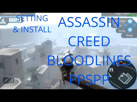 How To Install Setting Assassin Creed Bloodlines Ppspp Youtube