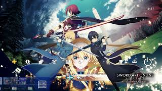 【PS4】SWORD ART ONLINE Alicization Lycoris PS4 Dynamic Theme