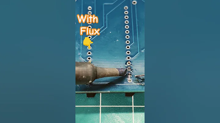 Soldering With Flux VS No Flux #soldering