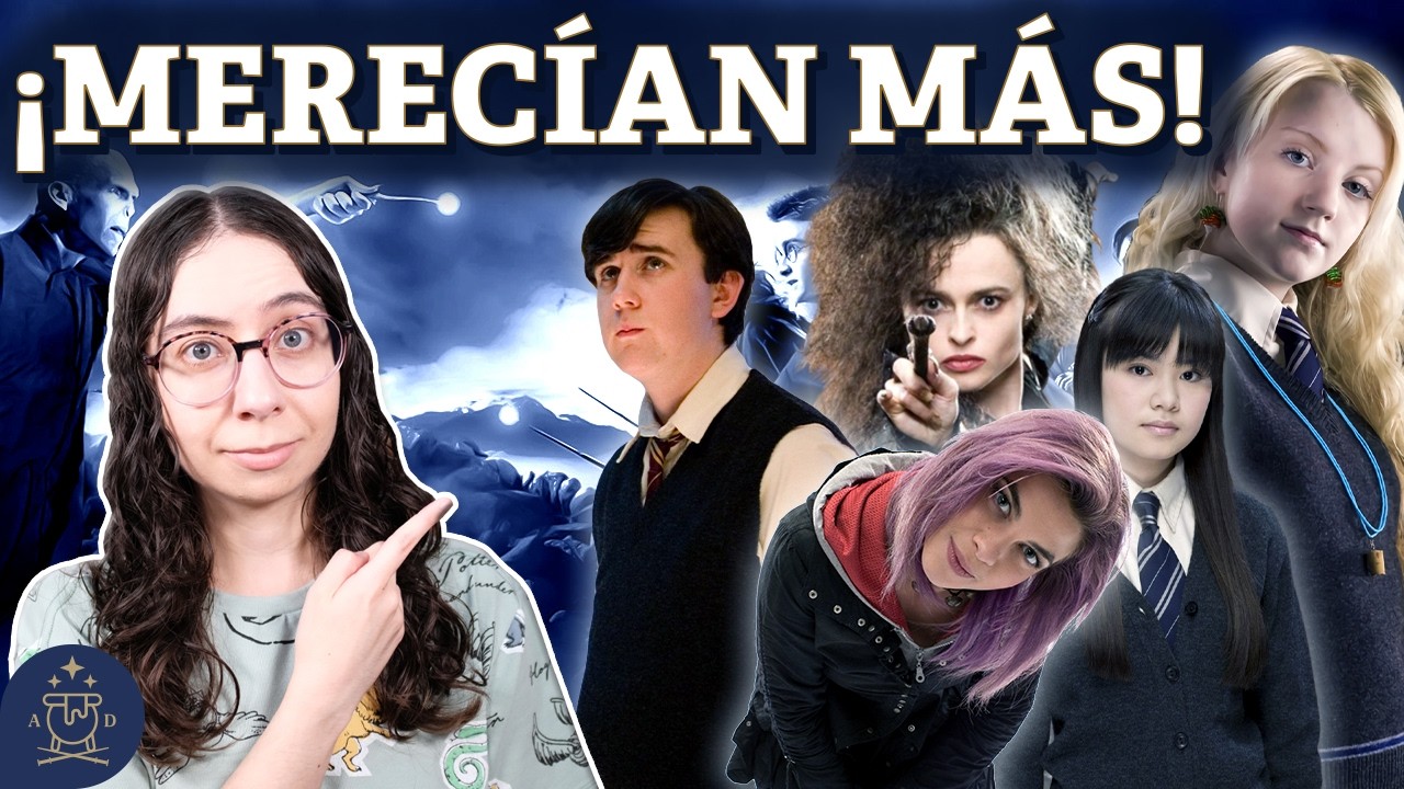 Estos personajes de Harry Potter merecían MUCHO MÁS protagonismo 😢✨