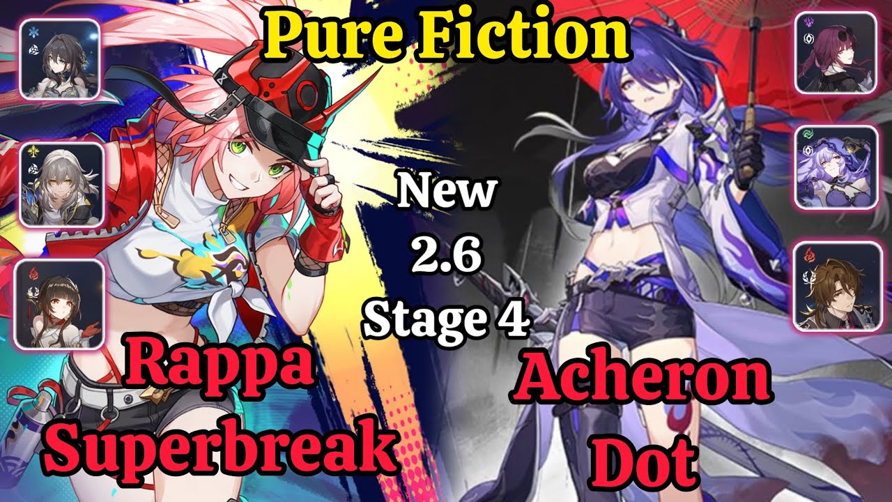 E0S0 Rappa Superbreak & E0S0 Acheron Dot New Pure Fiction stage 4 clear ...
