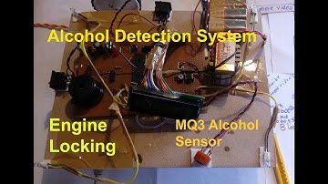 Alcohol Detection System for Drunken Drivers with Engine Locking