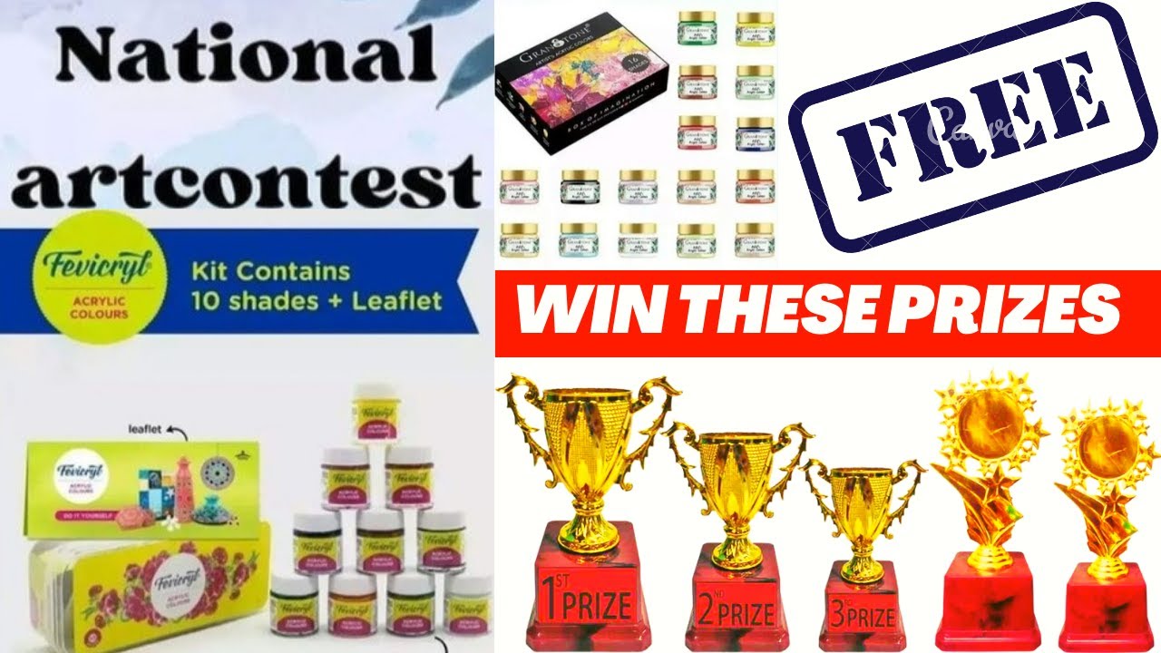 National Art Contest 2023 Free🥰Win Attractive Art Art